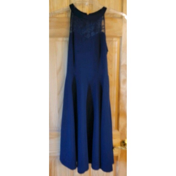 Navy Bbonline dress Women Small Retro Look Cocktail Party Swing Dress - Picture 3 of 9